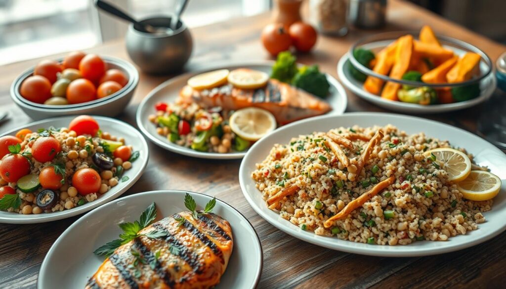 obiady bogate w białko