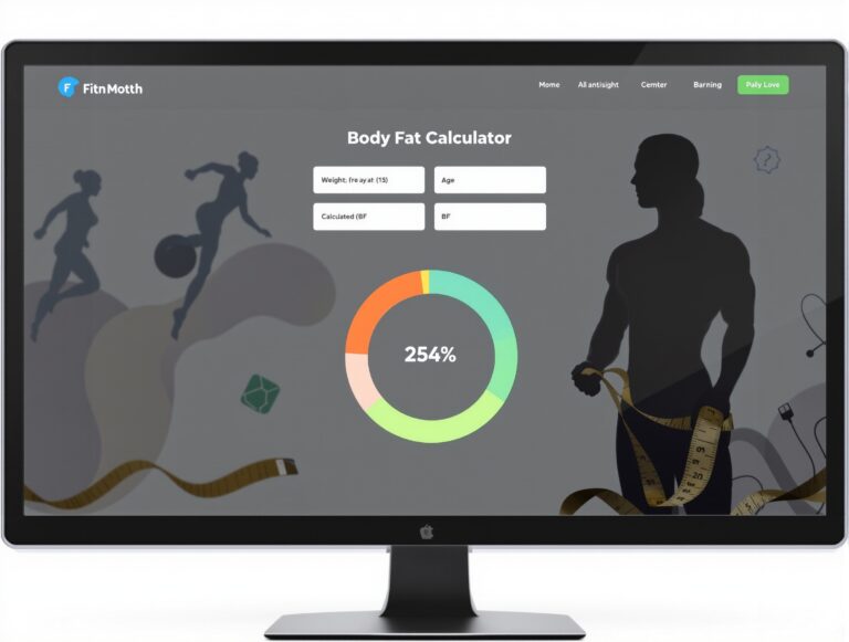 Kalkulator tkanki tłuszczowej online — oblicz procent BF [2026]