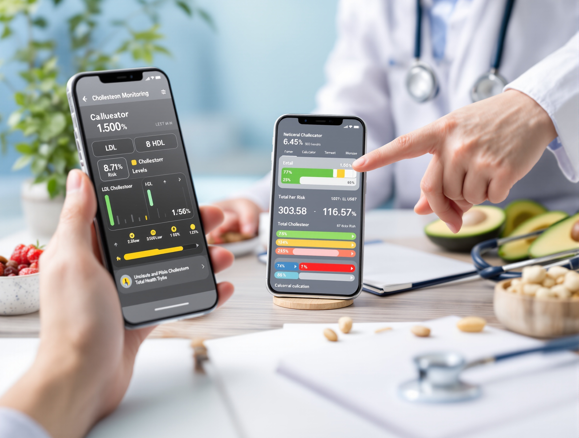 Kalkulator cholesterolu — sprawdź normy LDL, HDL i ryzyko