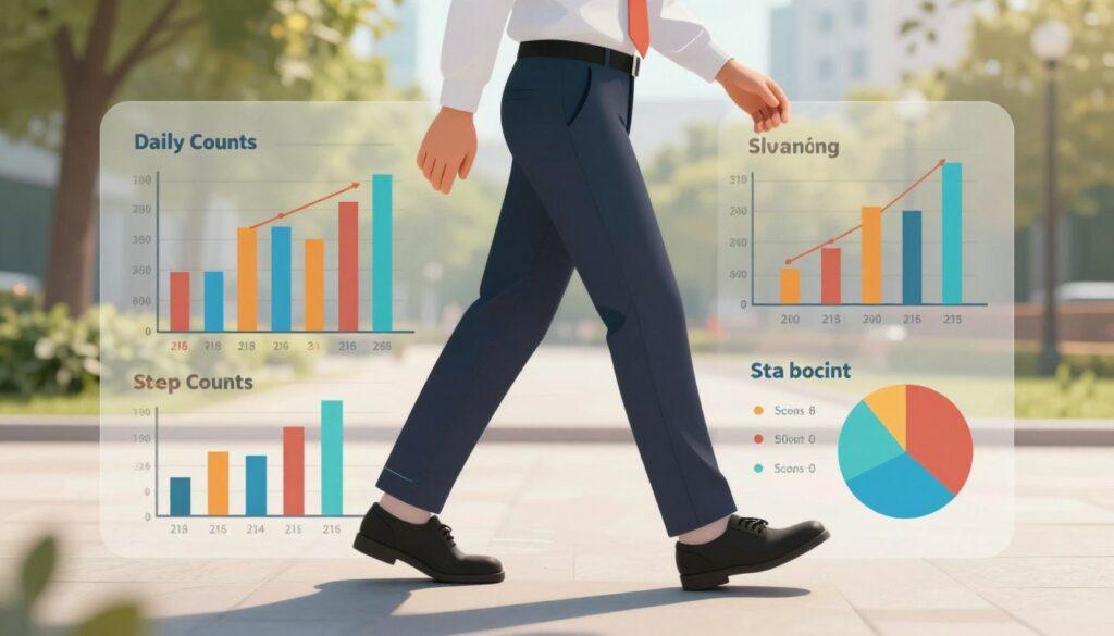 analizy badań kroków dziennie analizy badań kroków dziennie