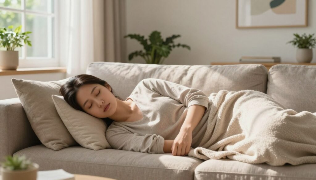 drzemka zdrowie psychiczne fizyczne