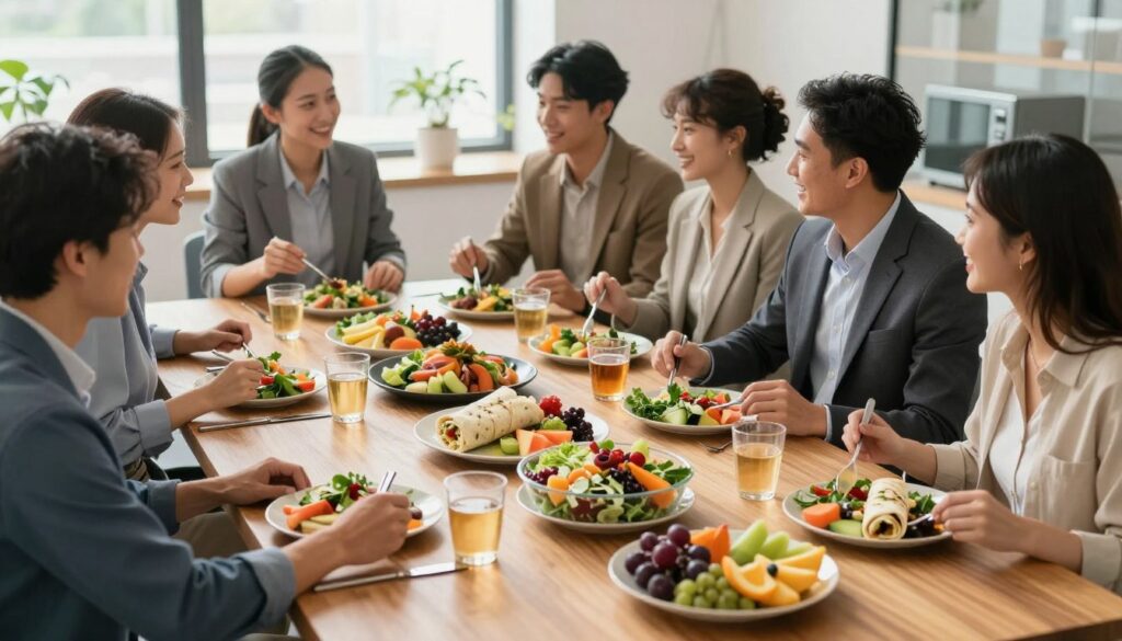 planowanie i organizacja lunchu