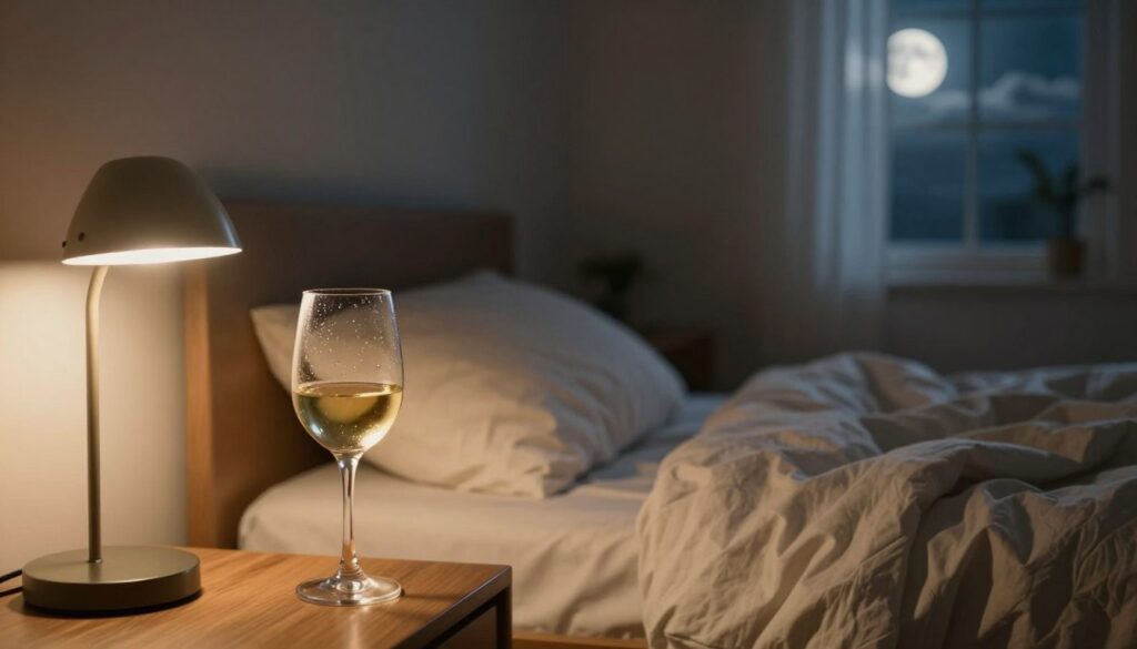 wpływ alkoholu na jakość snu
